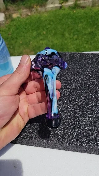 Preview pic of Ghost and purple lollipop wave spoon
