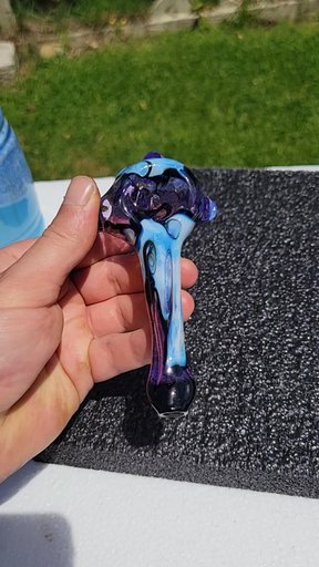 Preview pic of Ghost and purple lollipop wave spoon
