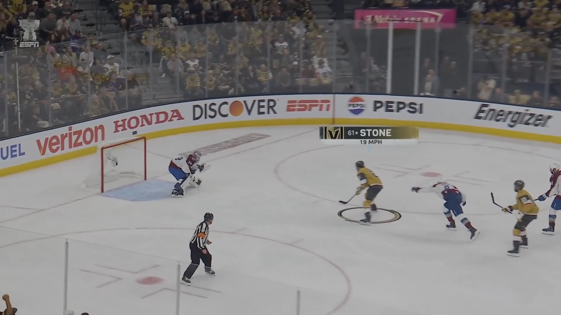 Stone Breakaway Goal Opens Scoring in Game 4 · May 26, 2026
