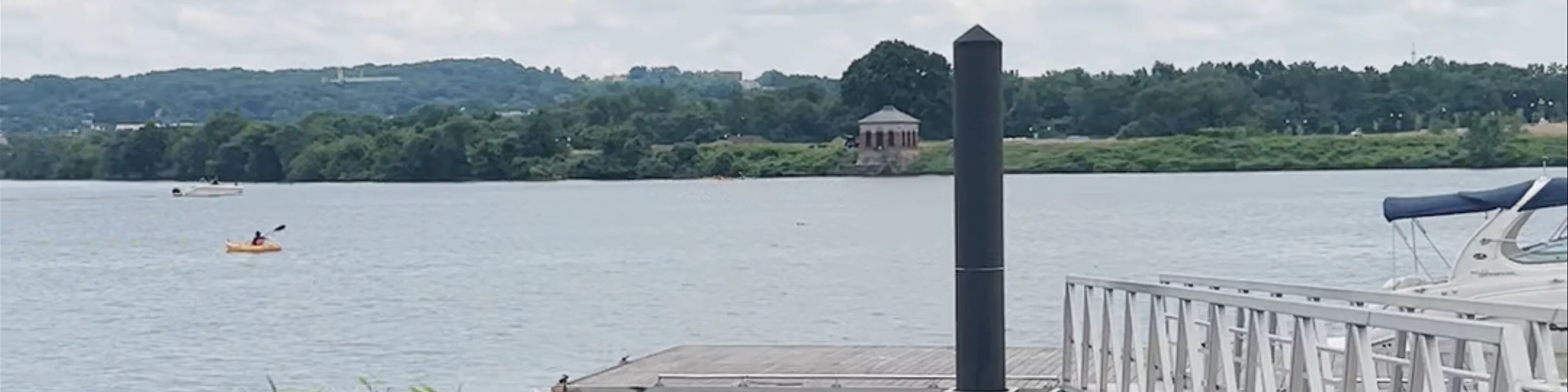 Boating In DC at Ballpark Boathouse