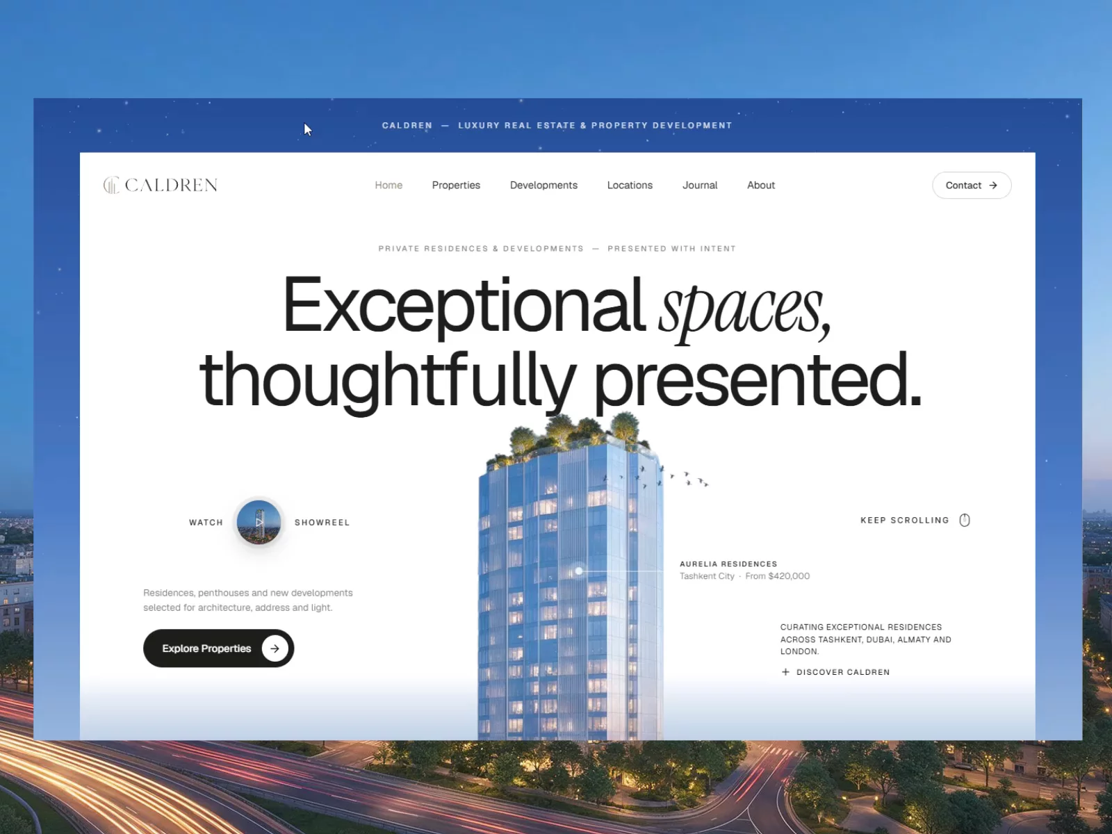 Caldren is now free 🎉A premium real estate Framer template built for modern property businesses, agencies, and real estate brands.It includes a clean editorial layout, CMS-powered property listings, property details, locations, search &amp; filters, and smooth interactions.I originally launched Caldren as a paid template, but decided to make it completely free for everyone.Feel free to remix it, customize it, and use it for your next project.Enjoy! ✨Preview  Remix