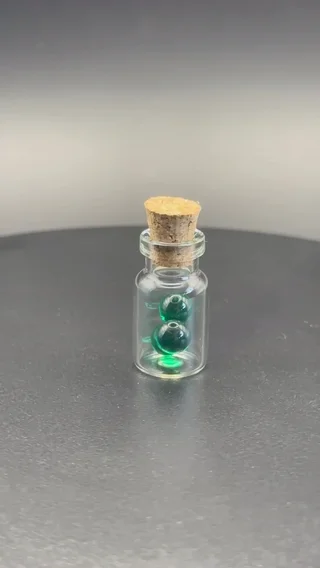 Preview pic of Emerald Terp Pearls 6MM 3 Pack for Bangers Puffco E rigs