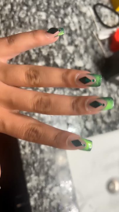 JV Nail Salon Spa - St Patrick's Day Nails. Kelly is the best!!!!! - Nail Salons Near Me - Tomball, Texas