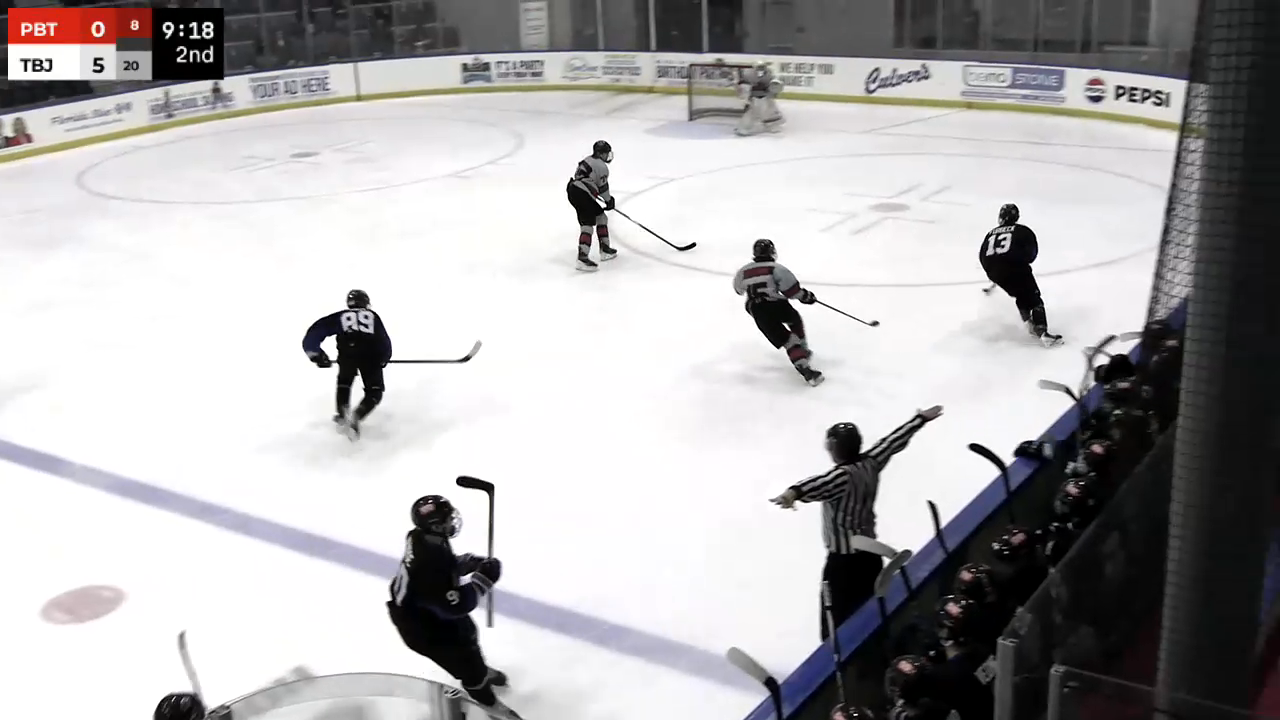 Riley Furbeck's Impressive Transition Goal | Riverview Ice Sharks Highlights