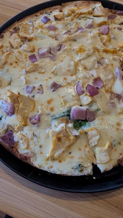 PIZZA KARMA | Food Truck Catering - Eden Prairie - Okra fries, Naan cheese bites, and creamy garlic pizza. - Pizza Near Me - Eden Prairie, Minnesota