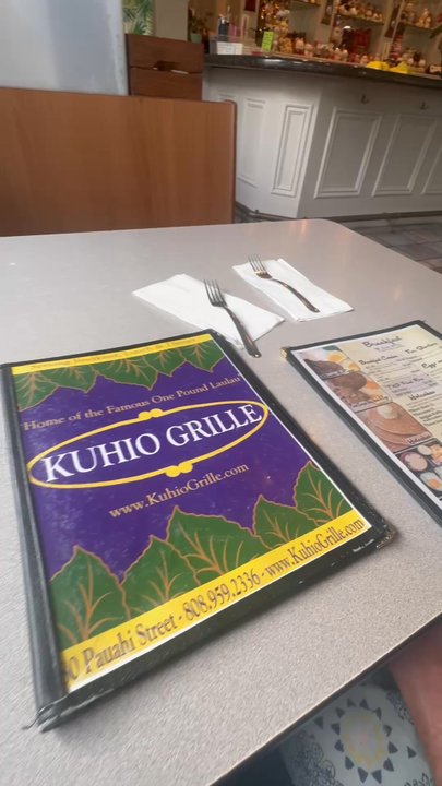 Kuhio Grille - Menuuu pt 2 - Hawaiian Near Me - Hilo, Hawaii