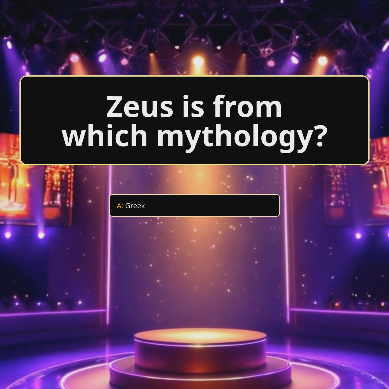 Mythology: Match the Mythological Figure to Their Origin
