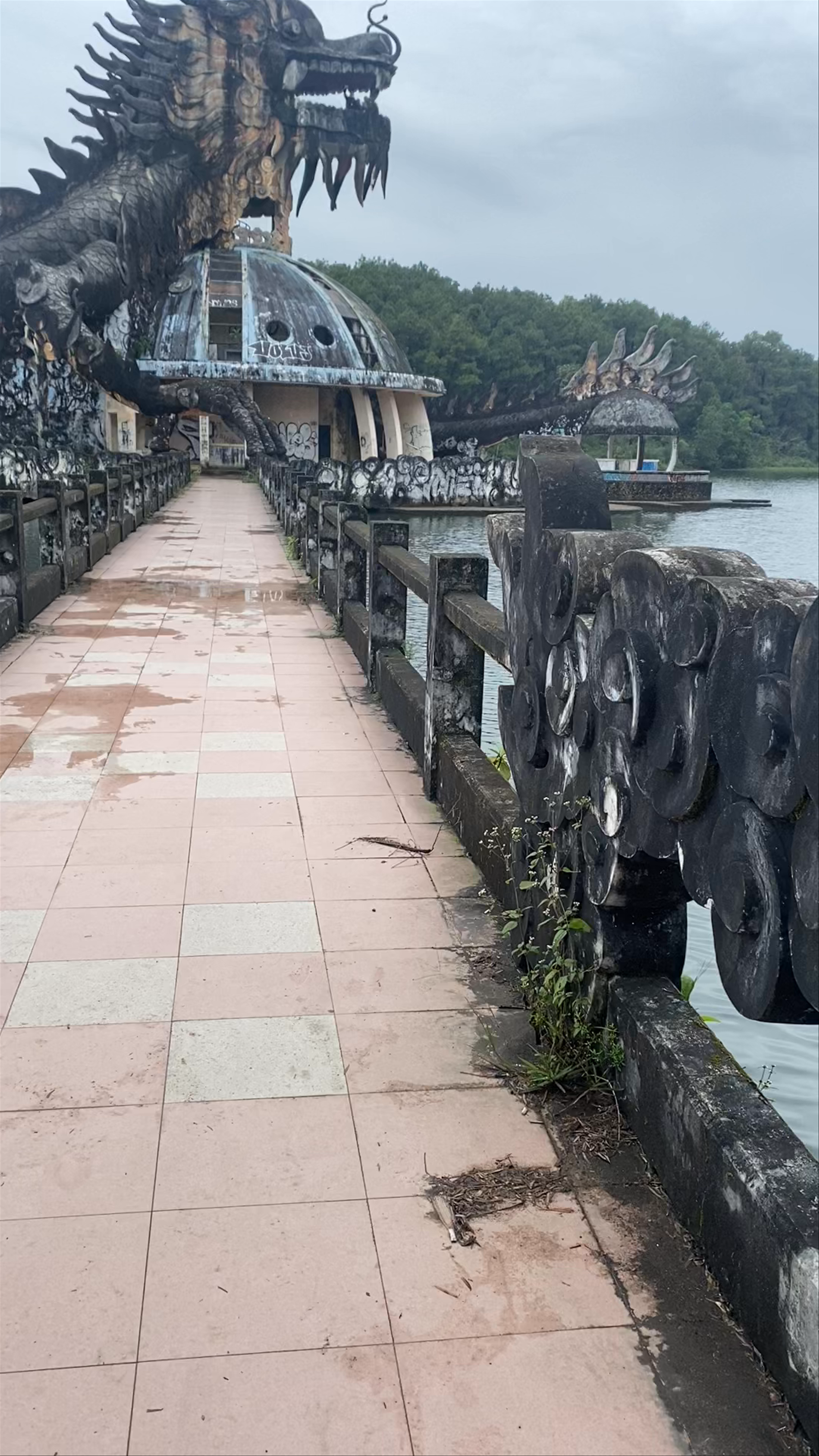 Thuy Tien lake Abandoned Water Park
