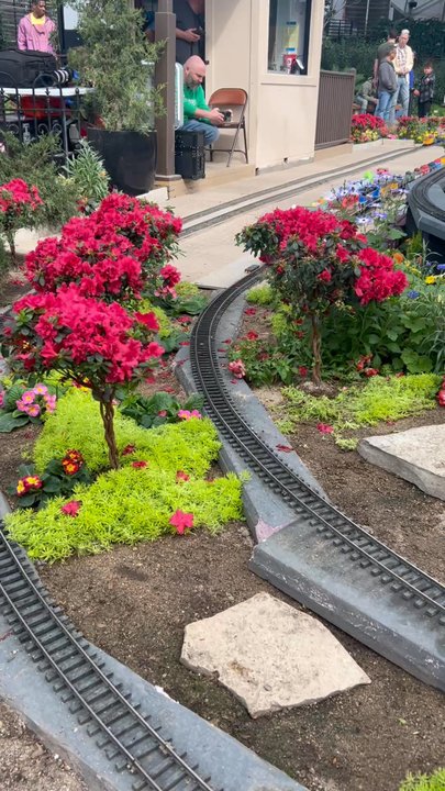 Mitchell Park Domes - Train in the dome - Parks Near Me - Milwaukee, Wisconsin