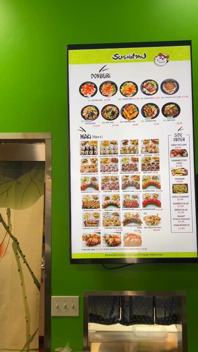 SushiMan - Menu - Japanese Near Me - San Diego, California