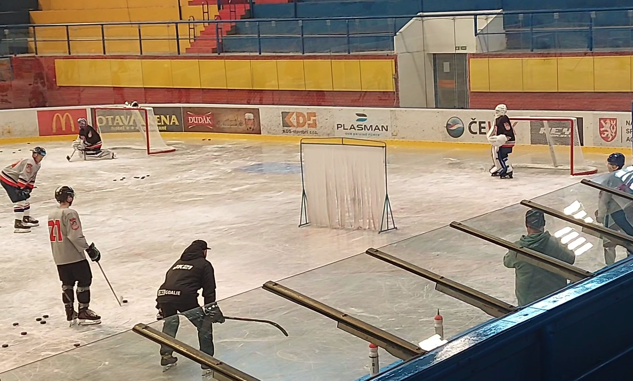 Jiri Safranek: U15 On-Ice Training Highlights with JK21 goalie camp!
