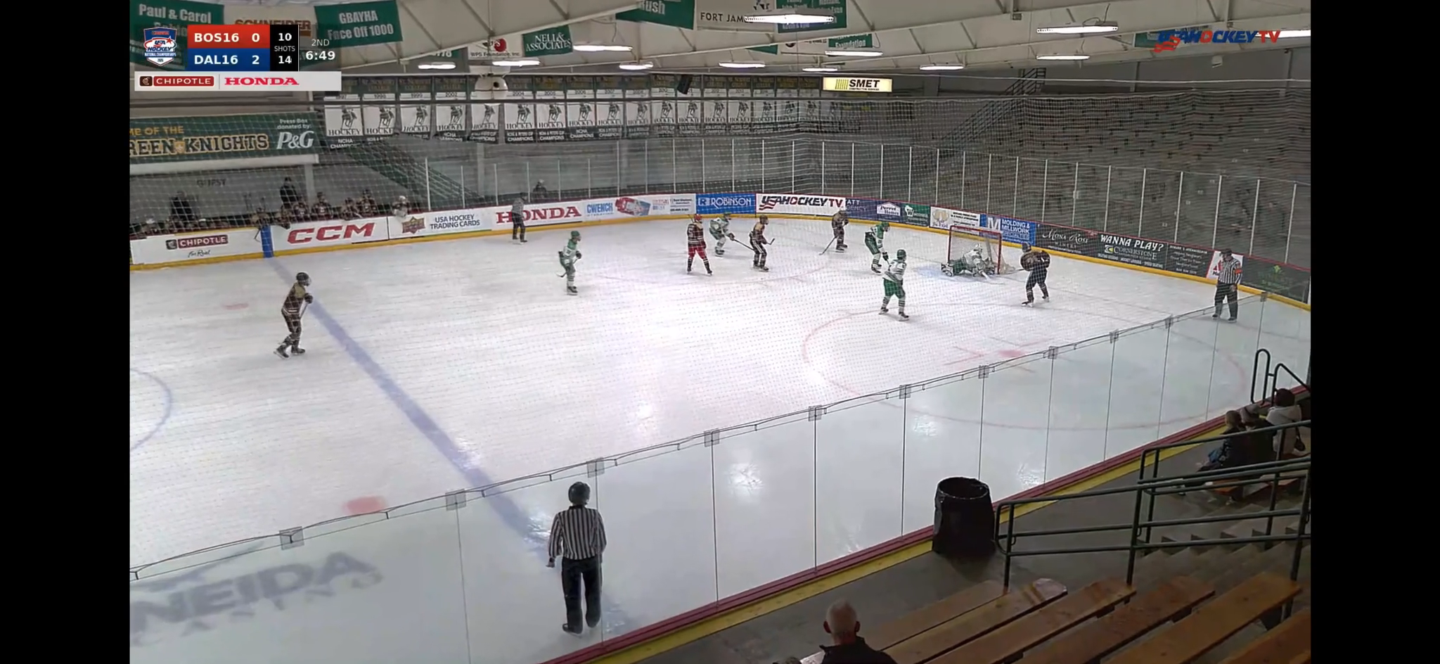 Ryder Bisson's Impressive Assist: Eagles vs Dallas Stars 16U Nationals