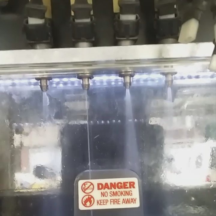 Ruthless Kustomz - First bench test on my Brothers injectors. obvious problem. Love how he actually showed us what was going on! - Motorcycle Repair Near Me - Pomona, California