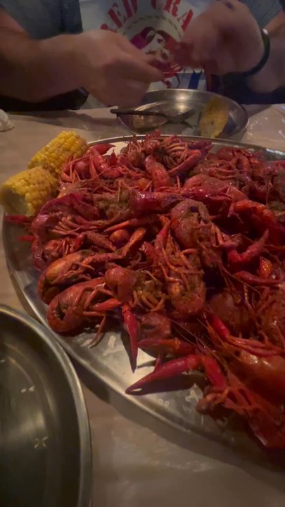 Red Crab- Garland - Cajun with Medium Heat!  SOOO good! Waitress was Courtney! She was the best. - Seafood Near Me - Garland, Texas
