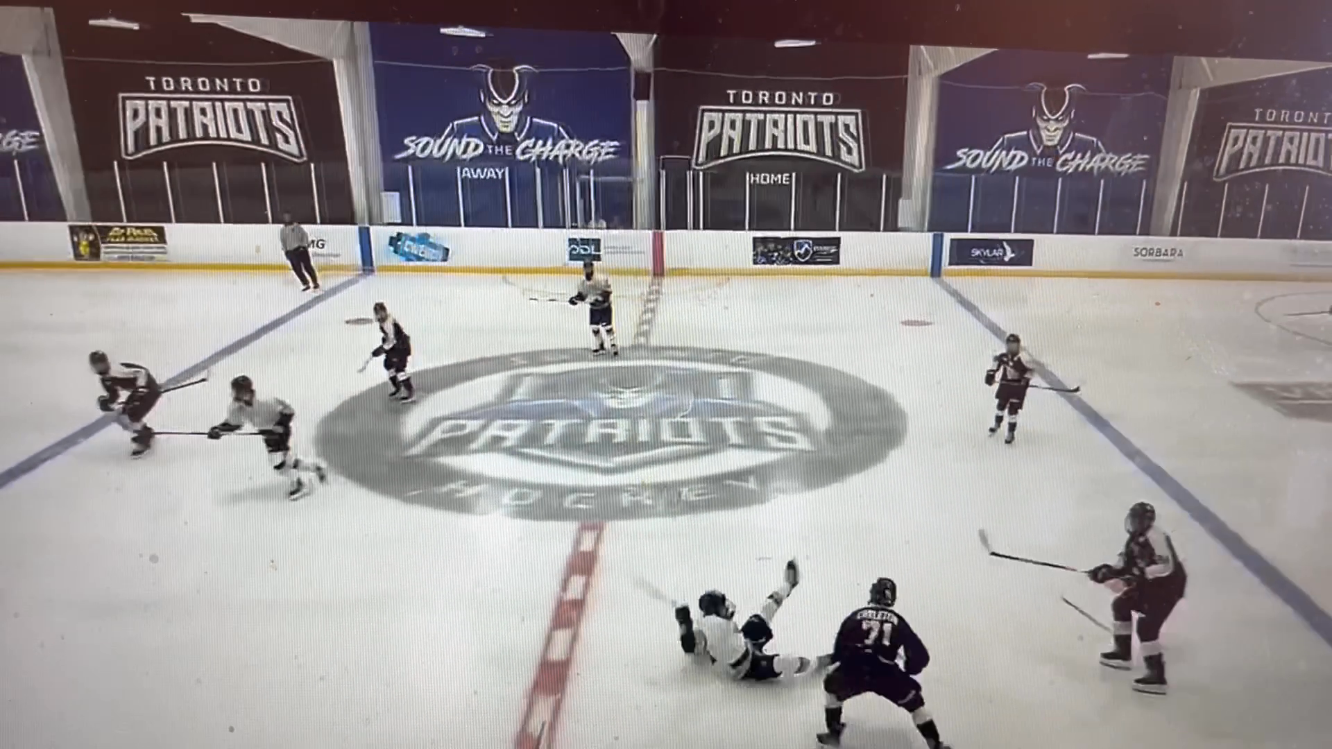 Royce Carleton's -Bone Crushing Hit - Peterborough Jr Petes AAA Highlights