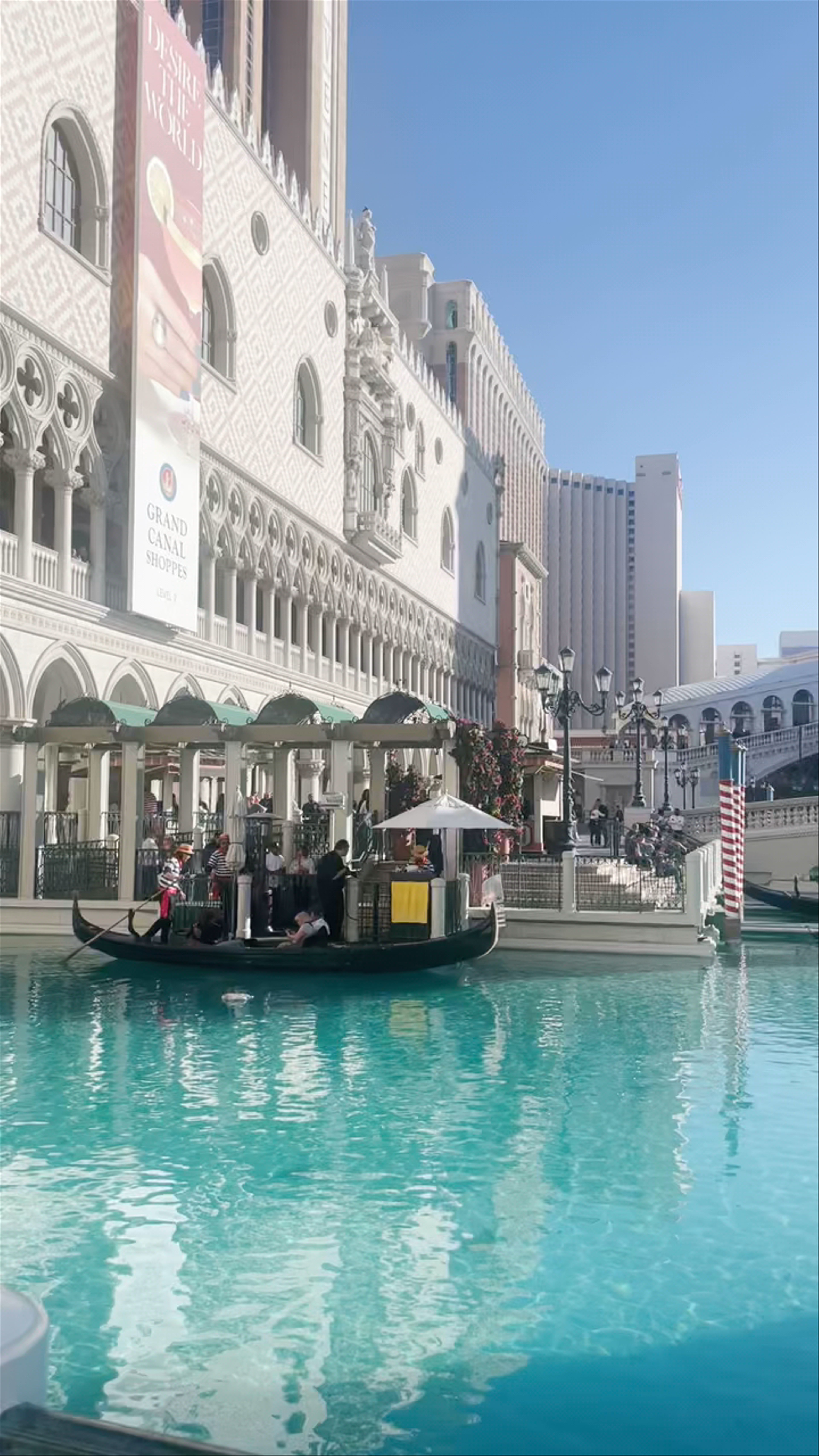 Gondola Ride at The Venetian, Las Vegas