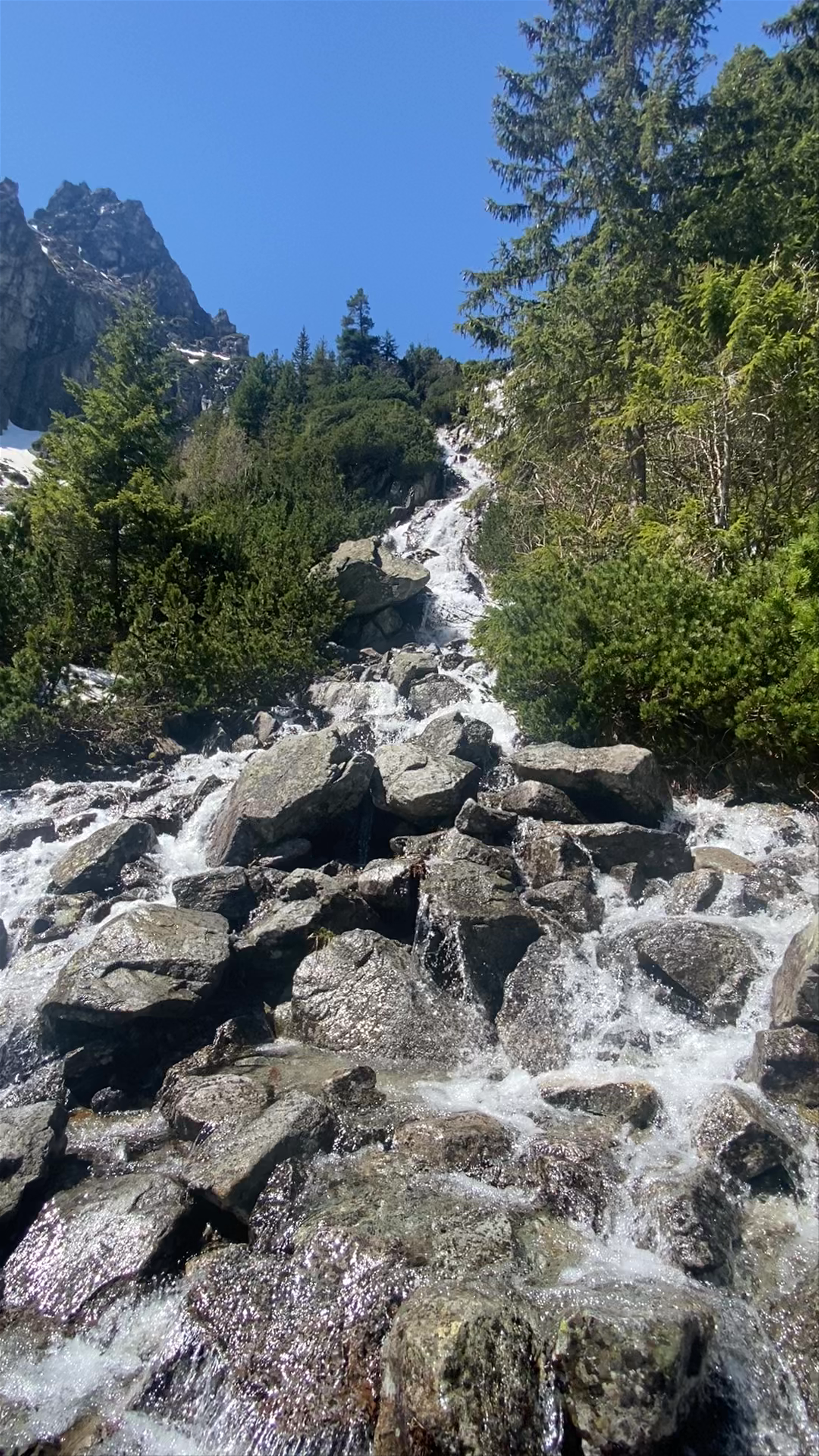Dwoista Siklawa Waterfall Hike in Zakopane, Poland