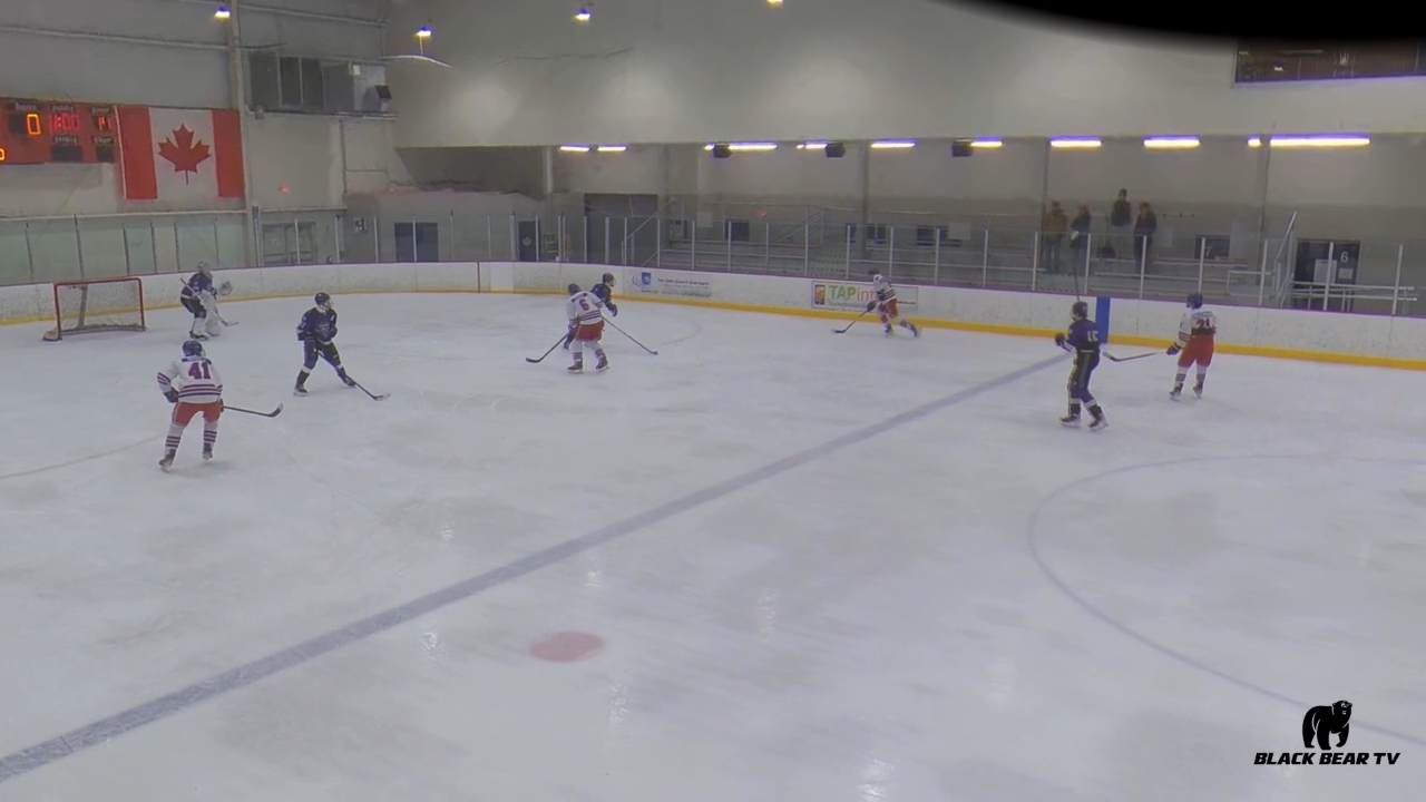 Peyton Bringle's Power Play Goal Seals 8-0 Victory in THF Playoffs