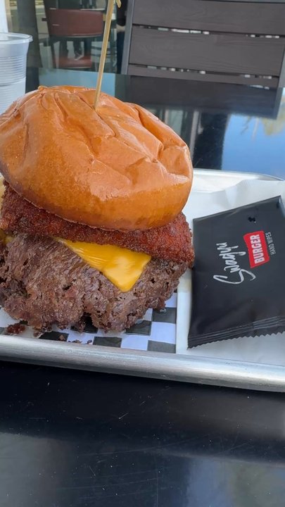 Swagyu Burger - 1/2 lb classic burger with katsu. INSANE - Burgers Near Me - Newport Beach, California