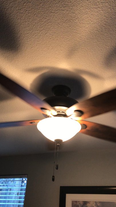 Genesis Electric - New fan doing its job :) - Electricians Near Me