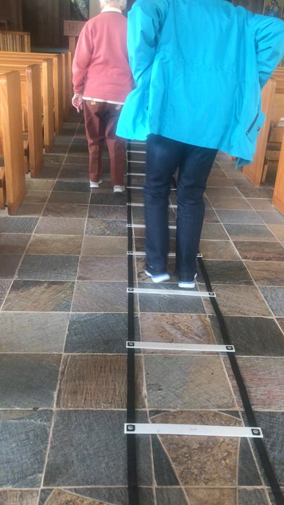 Forsyth Personal Training - I teach a free Balince class at St. Paul's church in Walnut Creek, CA. Thus is an agility latter ball change drill. - Trainers Near Me