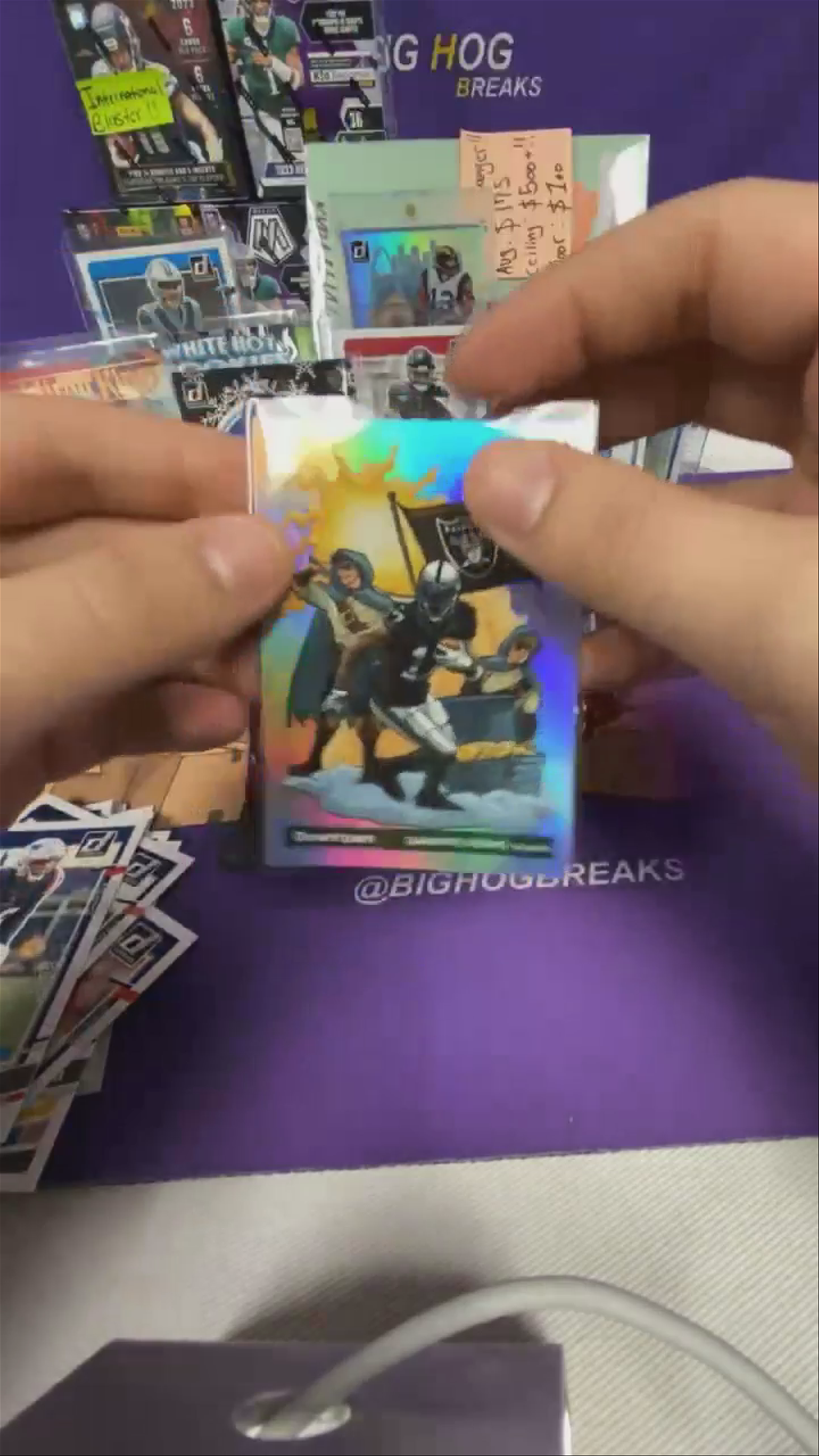 2023 Donruss Davante Adams Downtown