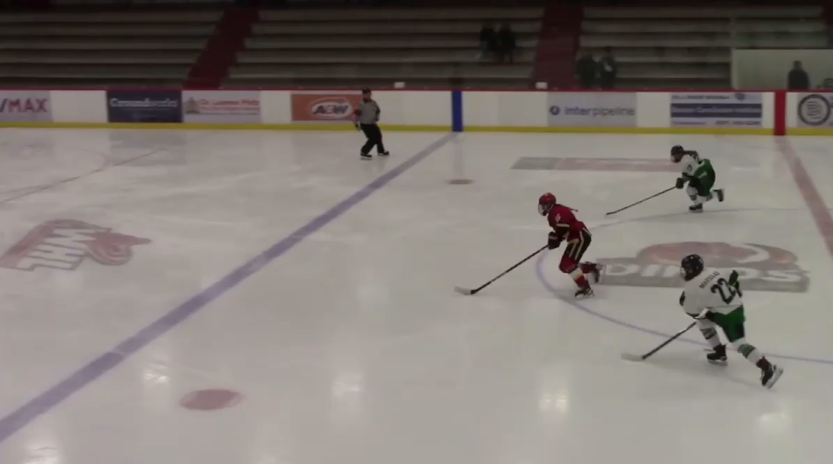 Charlotte McDonough's Incredible Breakaway Save vs Calgary Fire U18 AAA