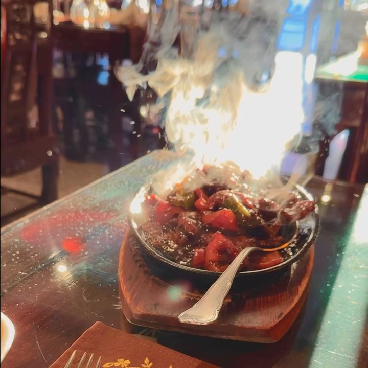 Dragon del Mar II - The sizzle in this Sizzling Beef plate was off the charts! - Chinese Near Me - Marbella, Massachusetts