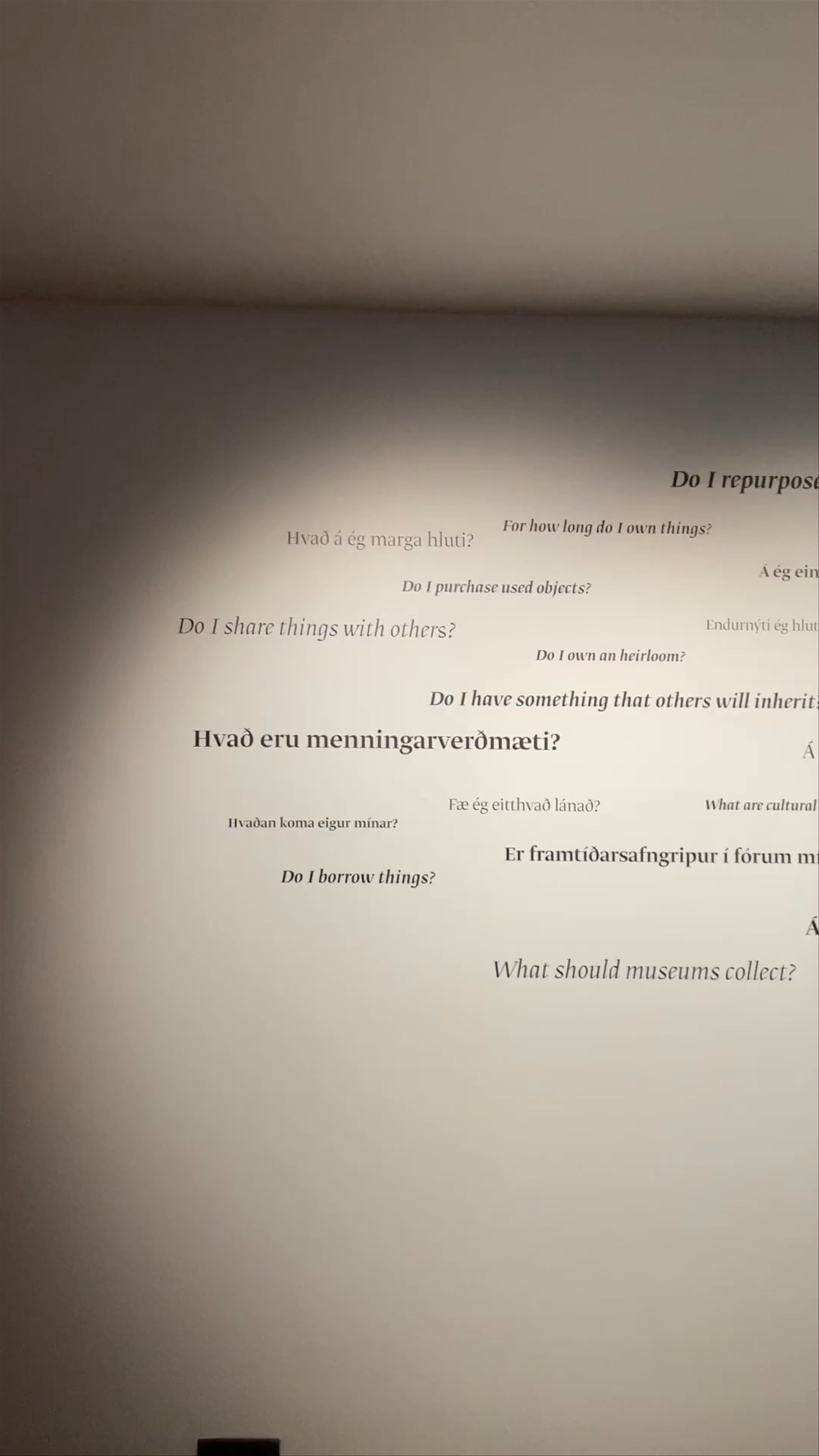 Immersive Historic Experience at the National Museum of Iceland