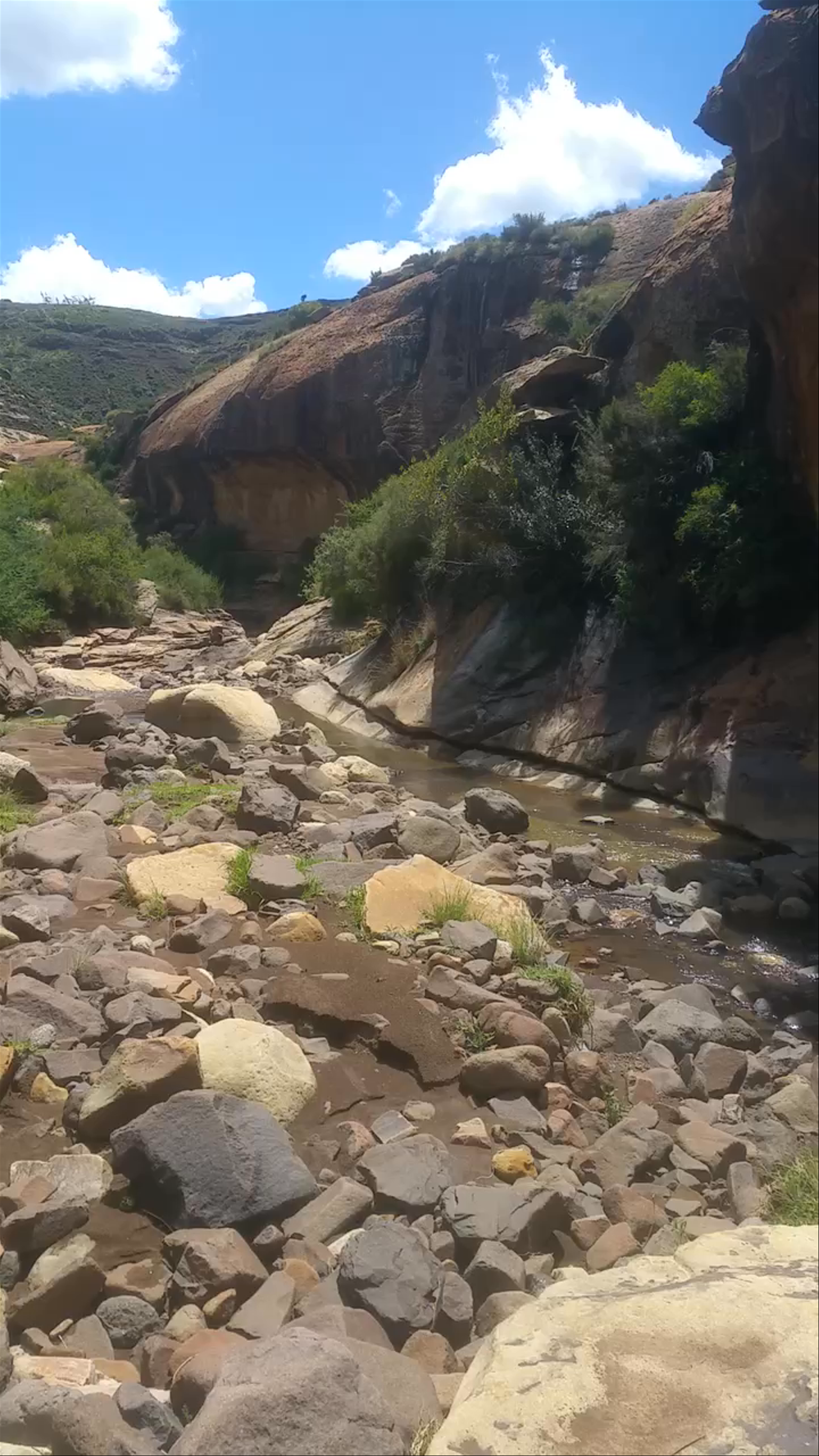 Hiking from Malealea Lodge 🇱🇸