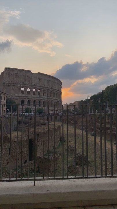 Hotel Palazzo Manfredi - View from the bar! - Hotels Near Me - Rome, RM