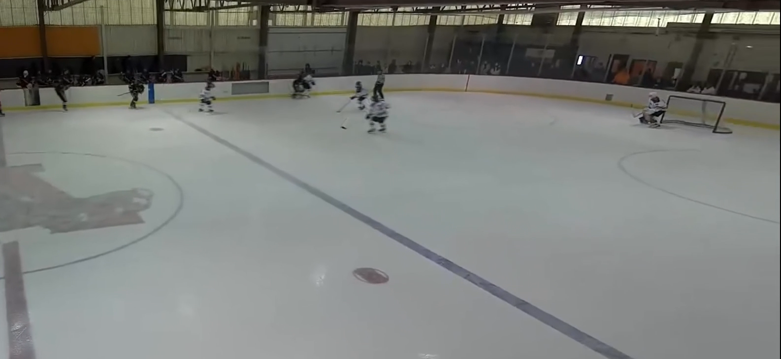 Back-check to angle forward off