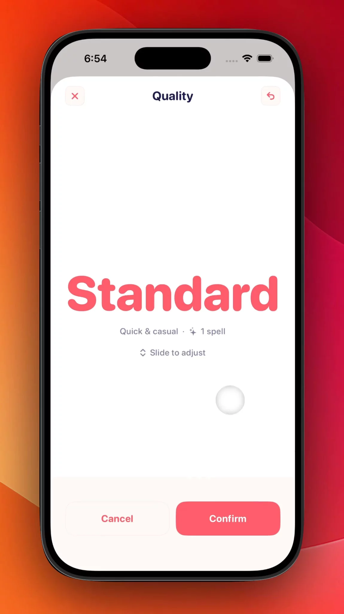 Editorial AI interface preview