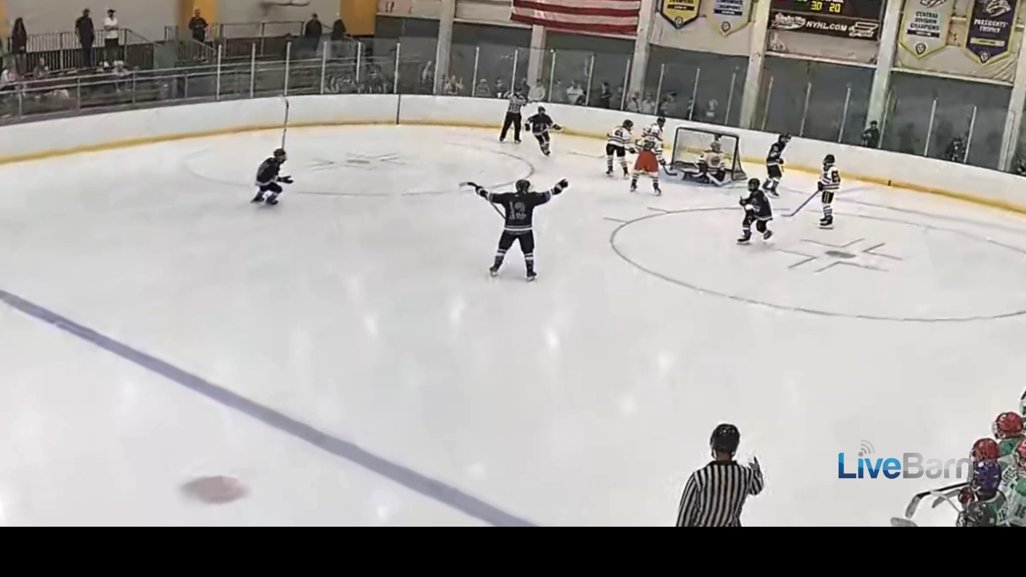 Arthur Getz's Power Play Snipe to Tie the Game - MN Lakers Showcase 14U AAA