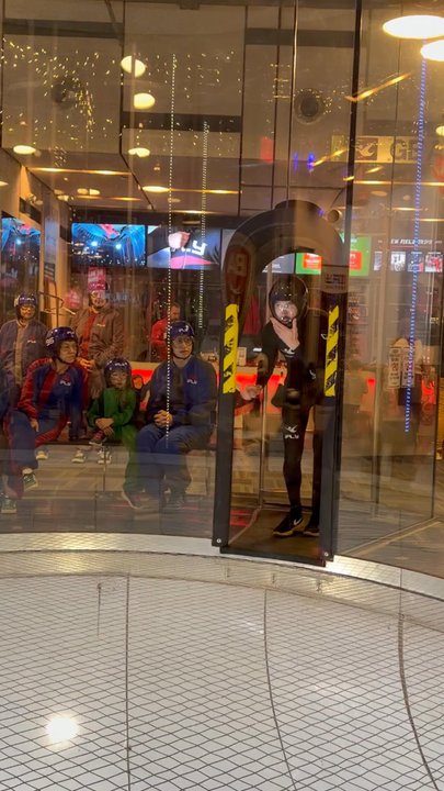 iFLY Indoor Skydiving - Incredible arial acrobatics on display from one of the instructors. - Skydiving Near Me - Portland, Oregon