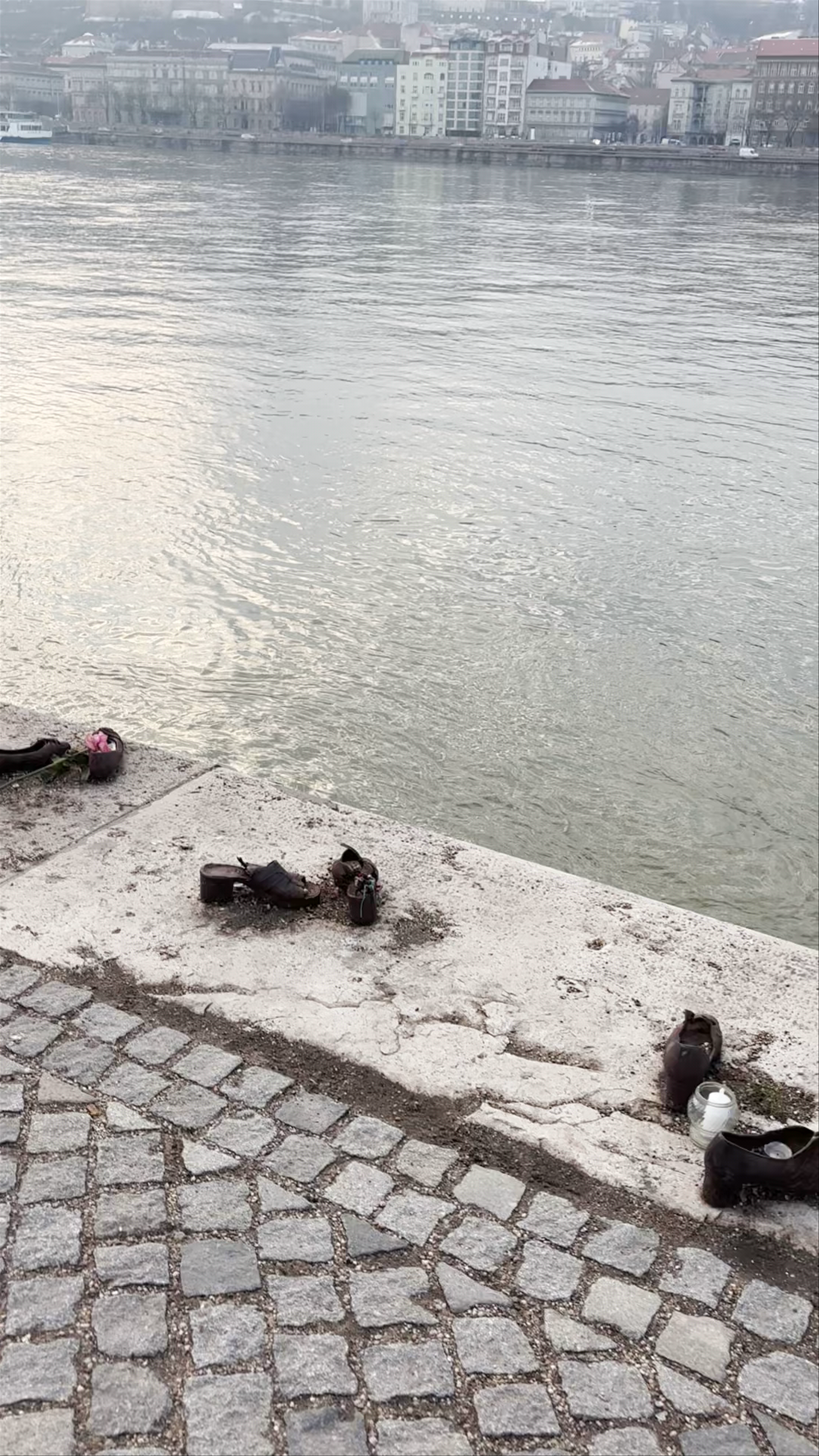 Shoes on the Danube Bank