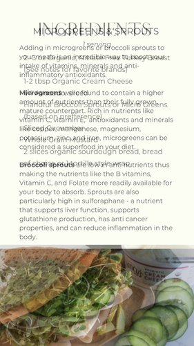 Staple Recipe | Turkey & Micro Green Sandwich