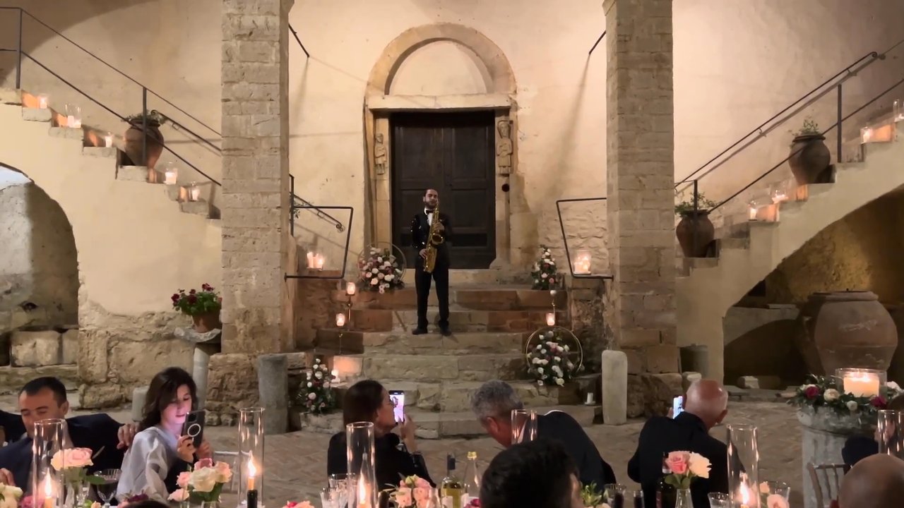 Italian Sax & DJ - Wedding in Umbria 2026 - video 4