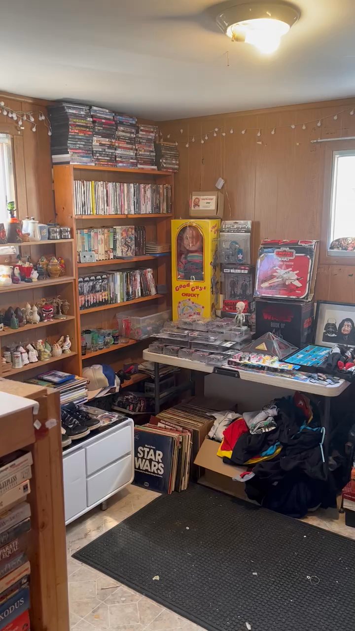 Whatnot The Collector’s Den all day eventaction figures, tshirts