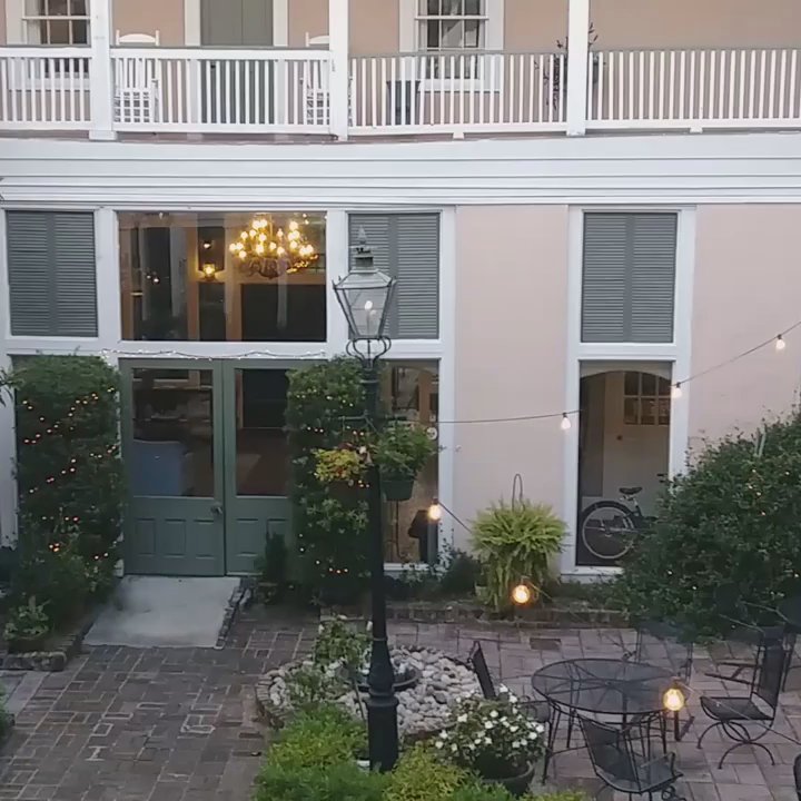 Malaga Inn - A short video of the courtyard - Hotels Near Me - Mobile, Alabama