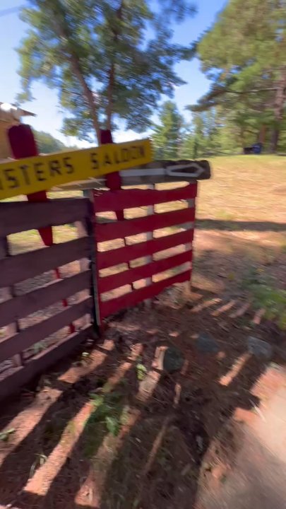 Sisters Saloon - Walkway leading up to sisters saloon from boat dock - Bars Near Me - Saint Germain, Wisconsin