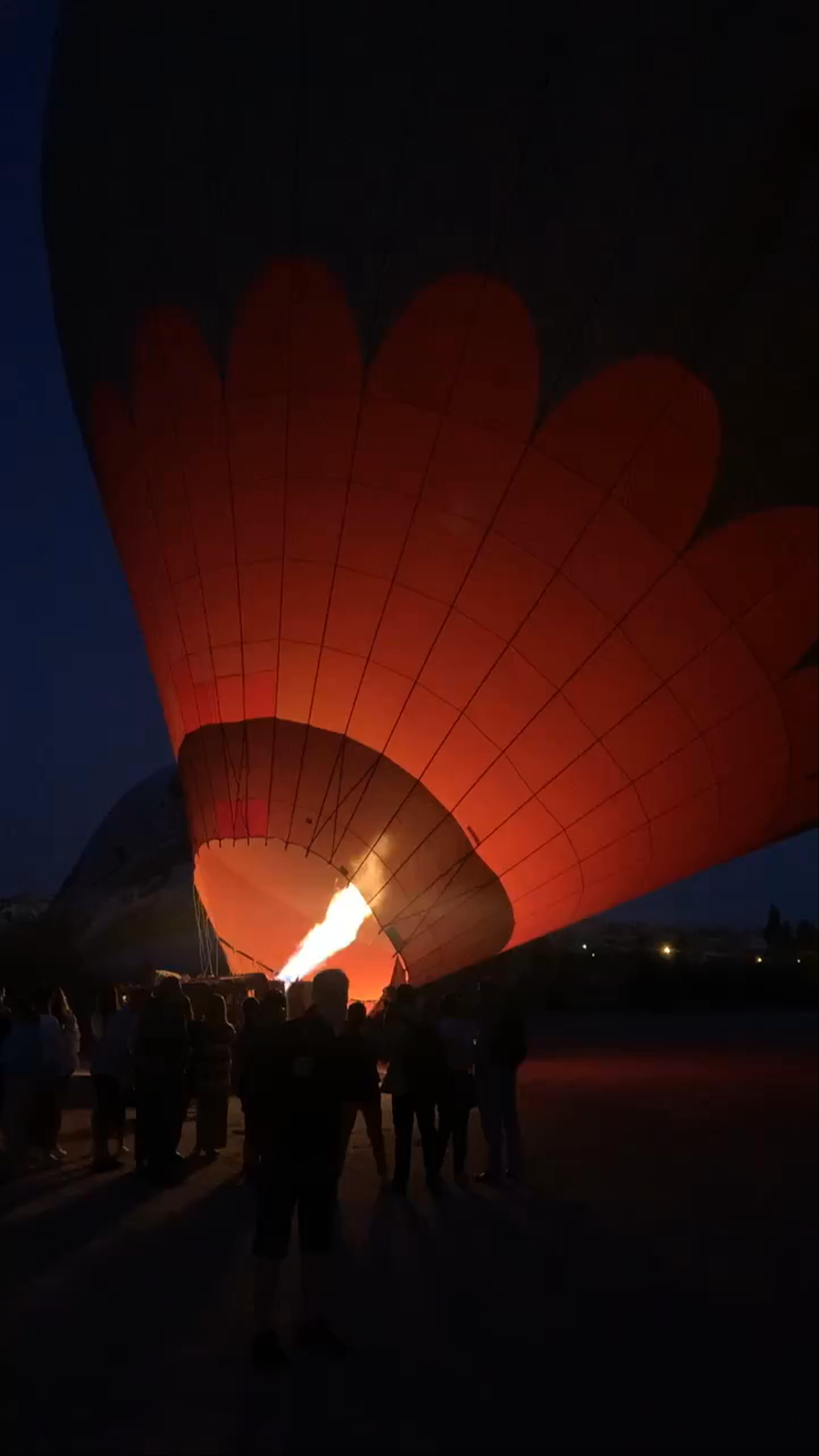 Hot air balloon over Cappadocia