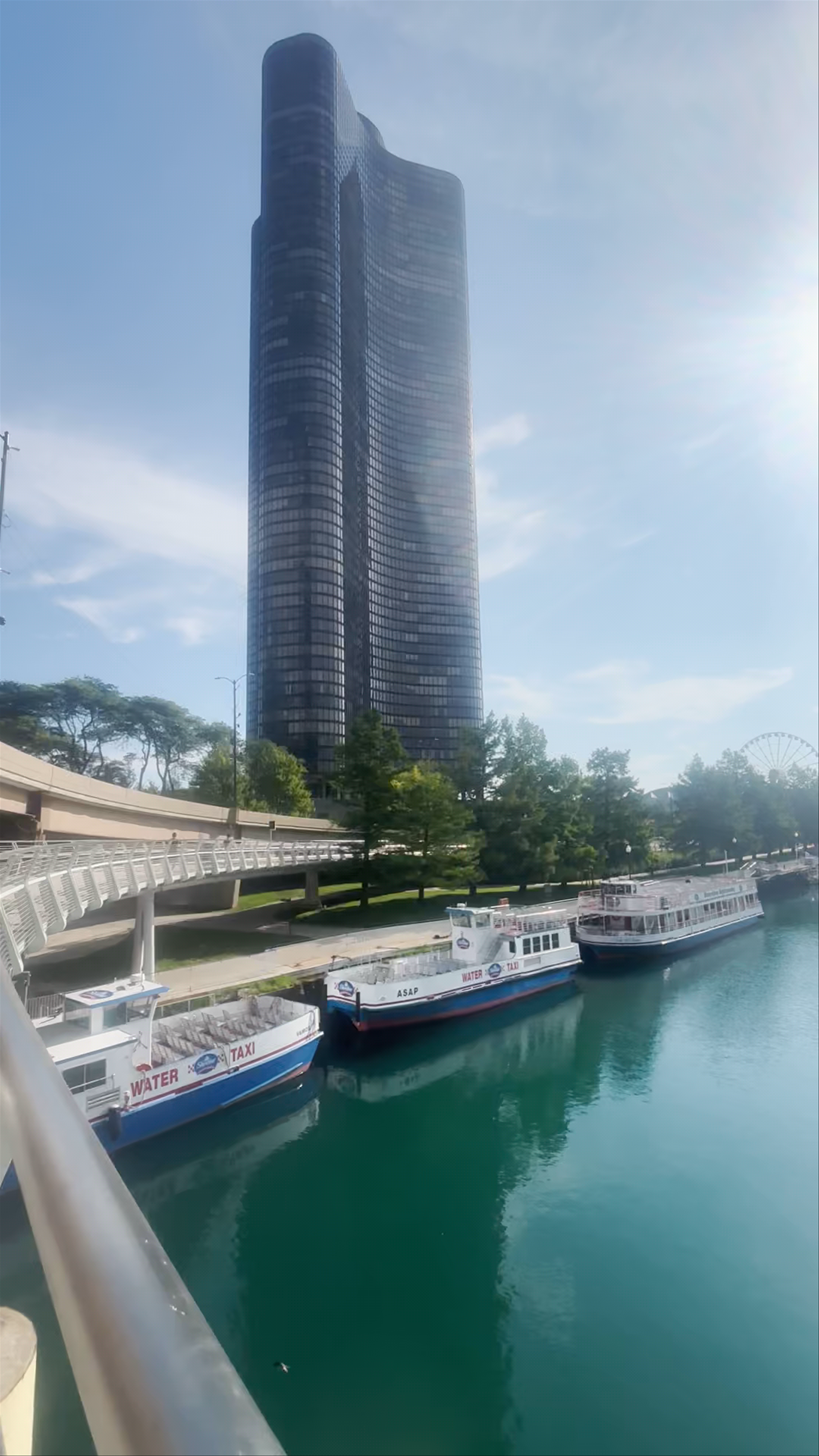 Serene Urban Escape at Franklin Delano Roosevelt Bridge, Chicago