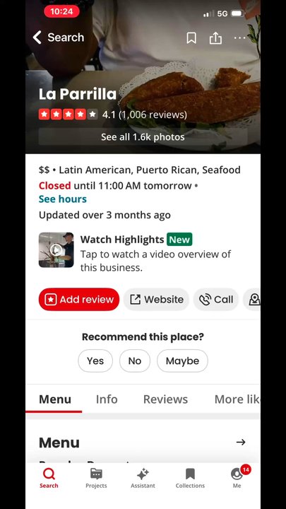 La Parrilla - Latin American Near Me - Luquillo, Puerto Rico