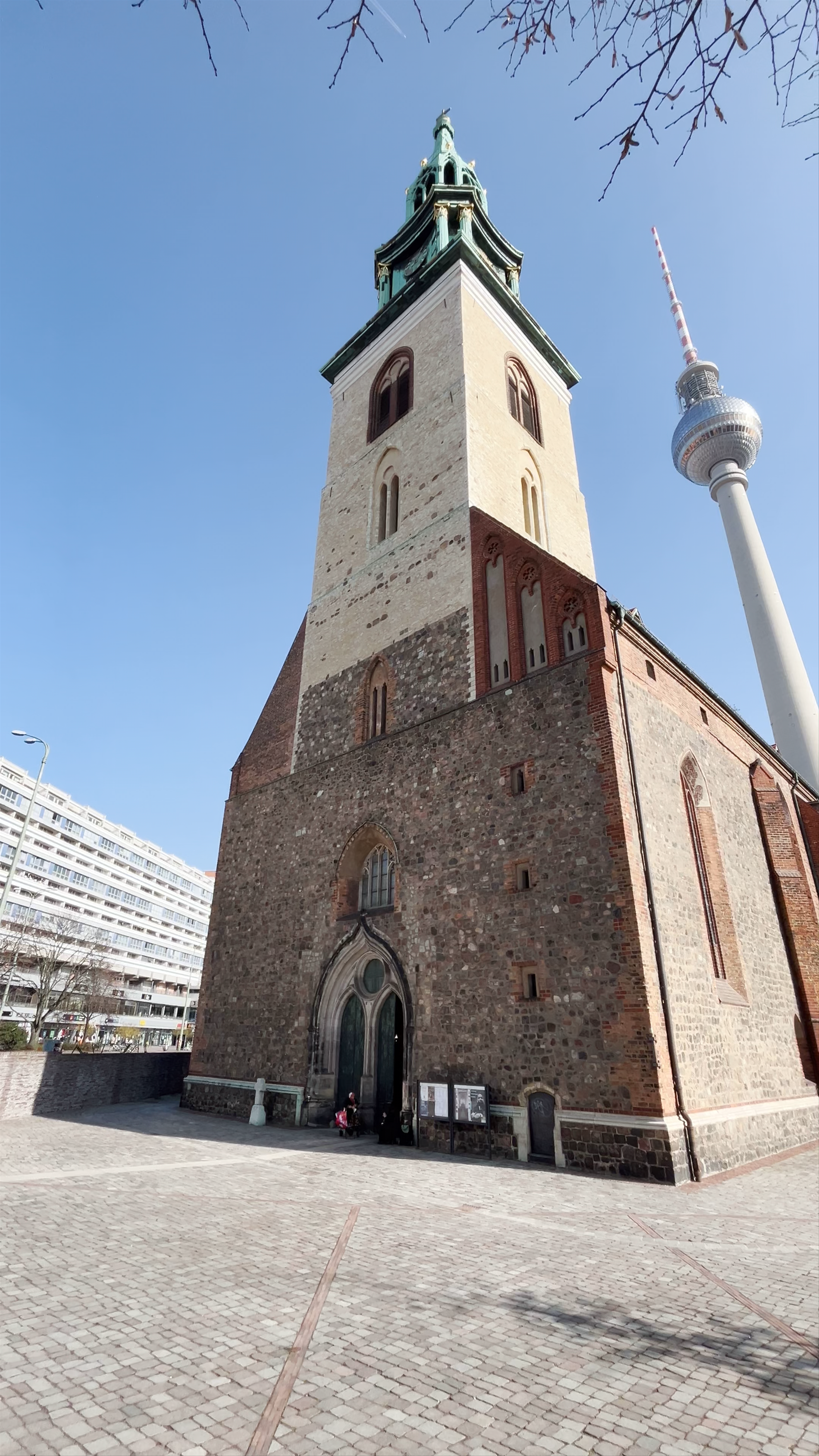 St. Marienkirche and Berlin TV Tower: Historic Meets Modern in Berlin