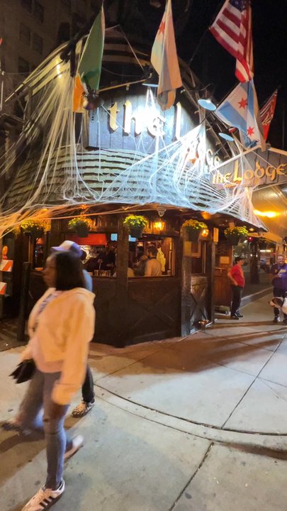 The Lodge Tavern - Front entrance - Dive Bars Near Me - Chicago, Illinois