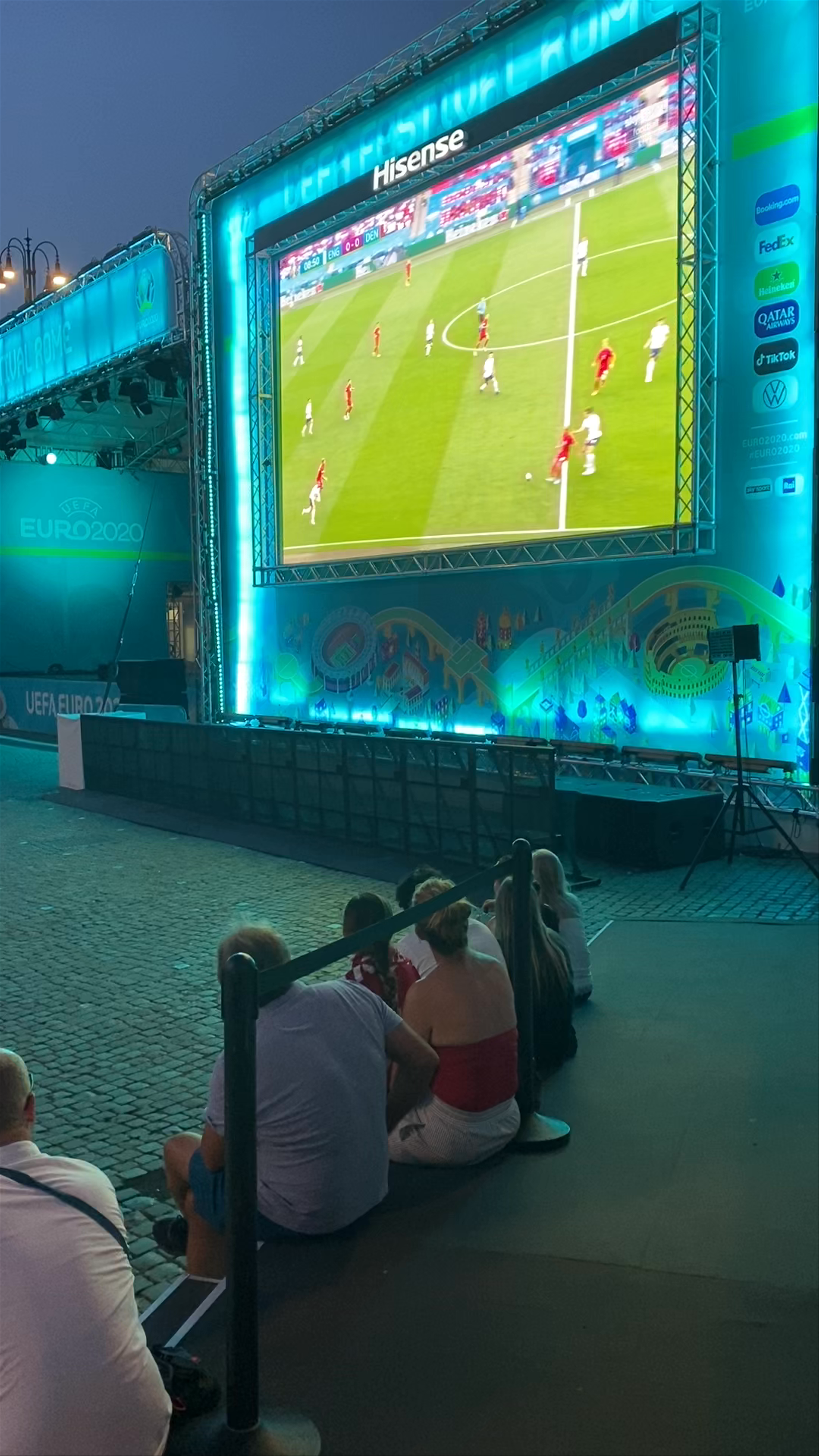 Euro 2020 Public Viewing at Piazza del Popolo, Rome