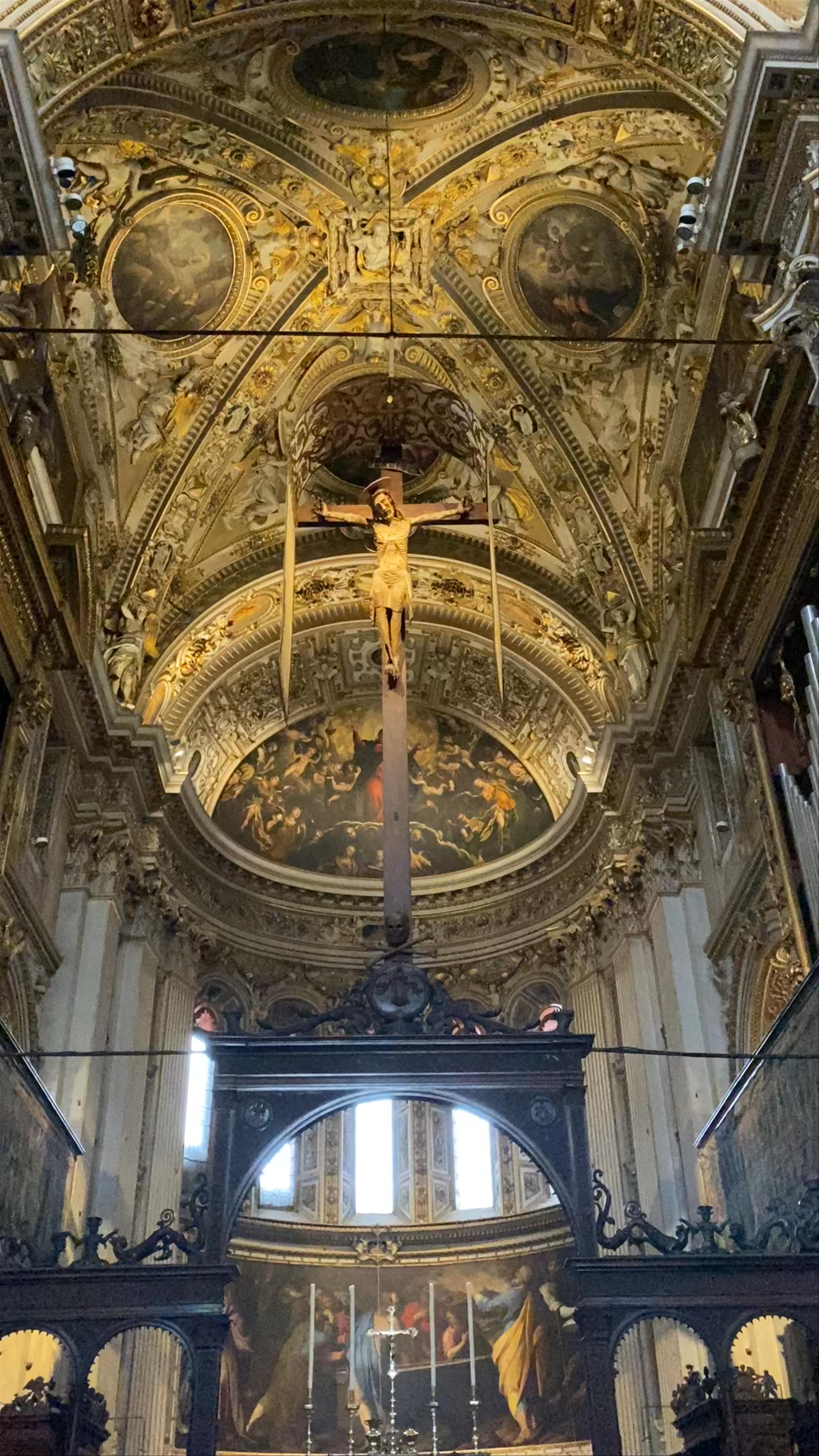 Basilica di Santa Maria Maggiore: Majestic Baroque Interior in Bergamo