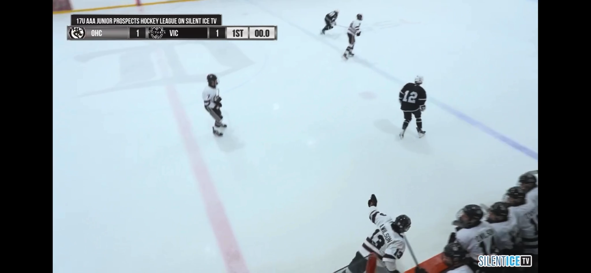 Andrew Wilson Delivers a Massive Hit | Okanagan HC 17U Highlights