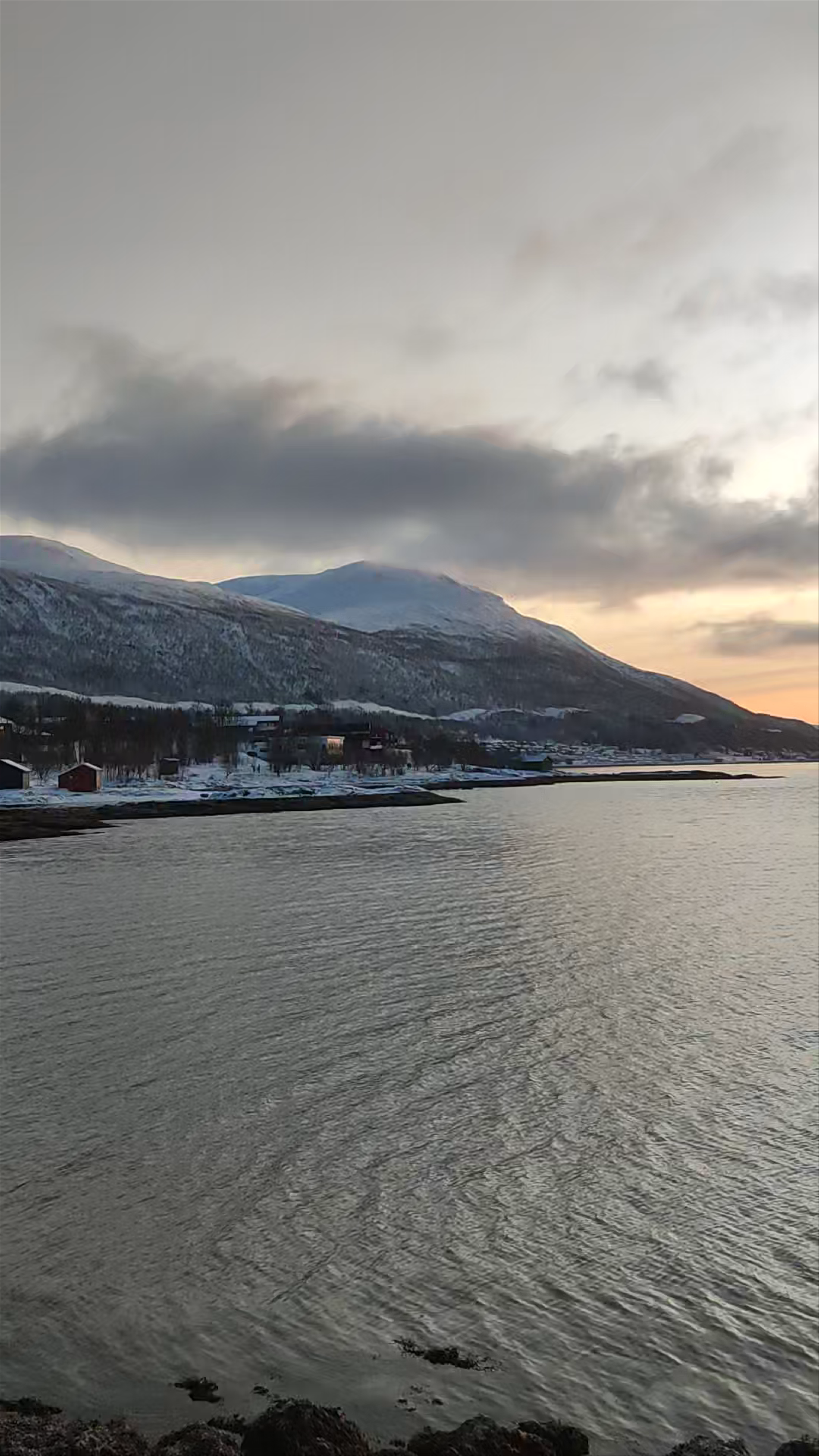 Winter Serenity at Telegrafbukta, Tromsø, Norway